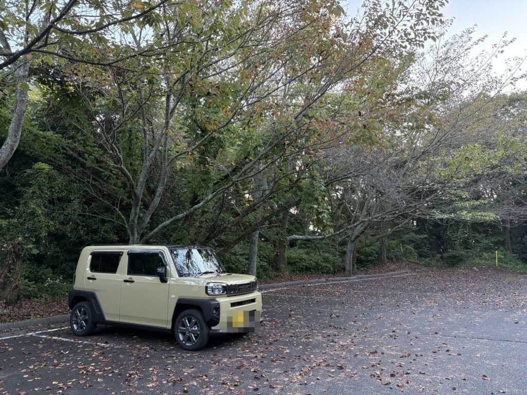 山口県で購入したダイハツ・タフト(軽自動車)